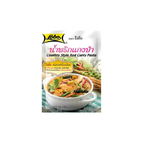 LOBO Country Style Red Curry Paste 50g LOBO Country Style Red Curry Paste 50g