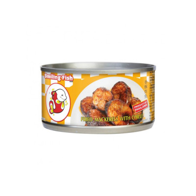 Smiling Fish Fried Mackerel with Chilli 90g