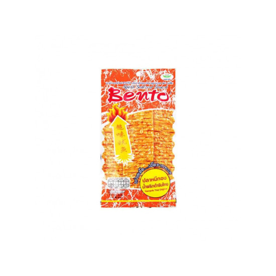BENTO Seafood Snack Namprik Thai Original 20g BENTO Seafood Snack Namprik Thai Original 20g
