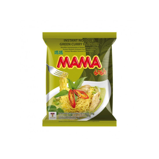 MAMA Instant Noodles Green Curry 55g