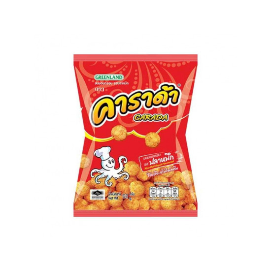 CARADA  Rice Balls with Squid Flavor 62g