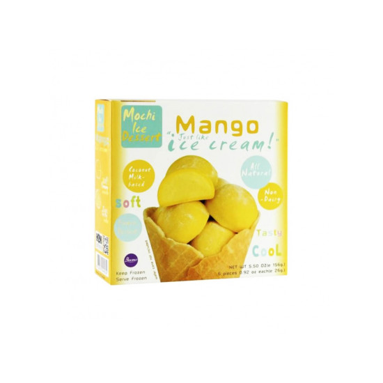 Buono Mochi Ice Dessert Mango Flavour 156g Buono Mochi Ice Dessert Mango Flavour 156g