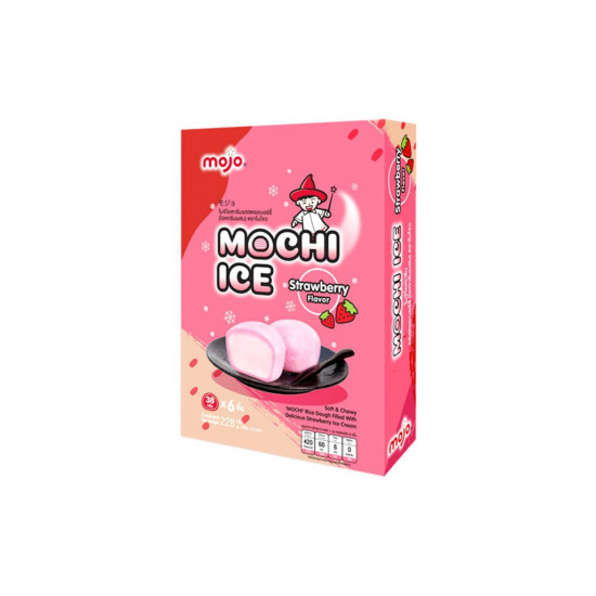 Mojo Mochi Ice Strawberry 228g Mojo Mochi Ice Strawberry 228g