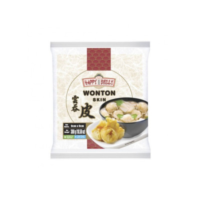 Happy Belly Wonton Sheets 9 cm 300g
