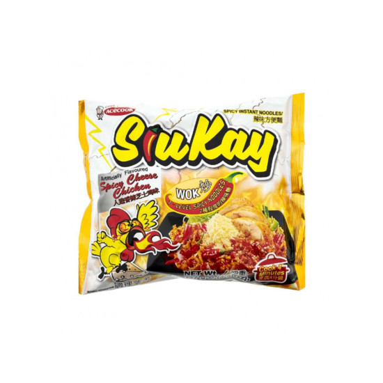 ACECOOK  Instant Noodles Spicy Cheese Chicken 127g