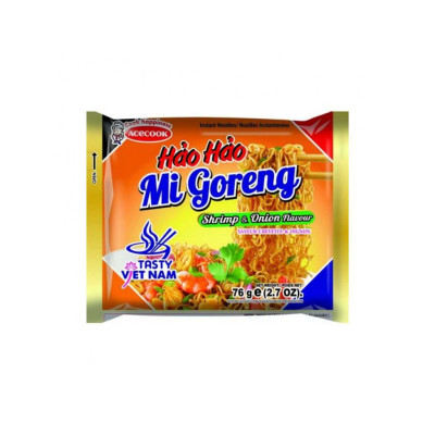 ACECOOK Instant Noodles Shrimp & Onion Goreng 76g ACECOOK Instant Noodles Shrimp & Onion Goreng 76g