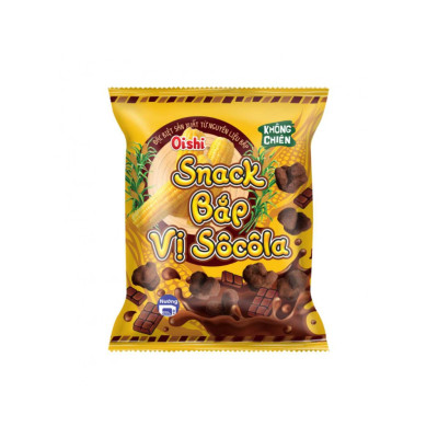 Oishi Chocolate Flavor Corn Snack 68g* Oishi Chocolate Flavor Corn Snack 68g*