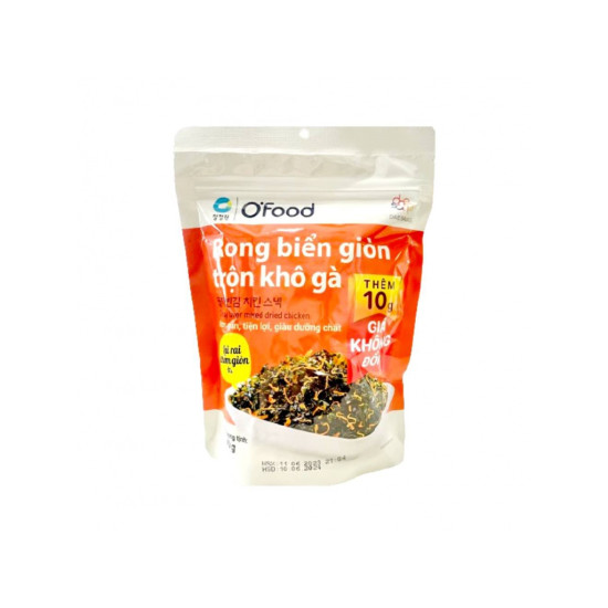 O’Food Dried Chicken with Seaweed 40g* O’Food Dried Chicken with Seaweed 40g*