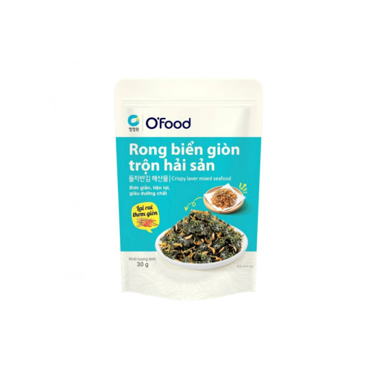 O’Food Dried Seafood with Seaweed 40g*