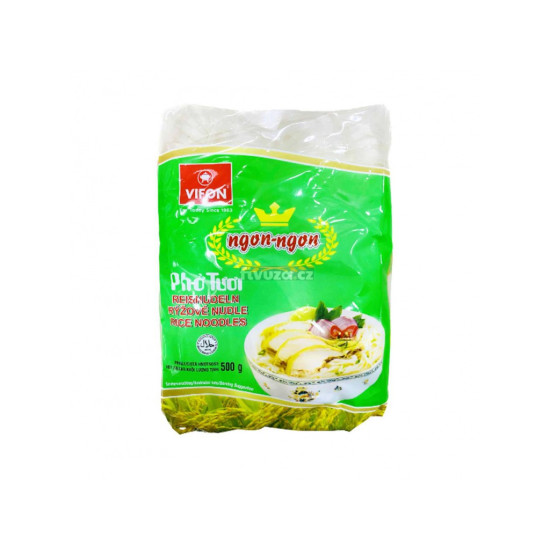 VIFON ngon ngon Široké Rýžové Nudle 500g