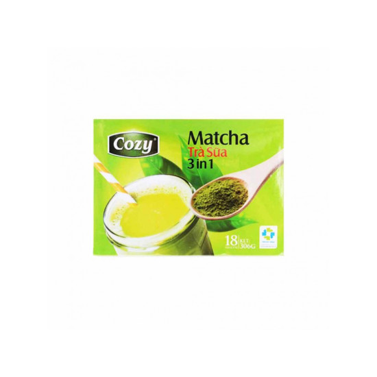 Cozy Matcha Milk Tea 3-in-1 18x17g
