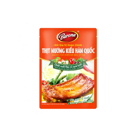 Barona Thit Nuong Kieu Han Quoc 80g