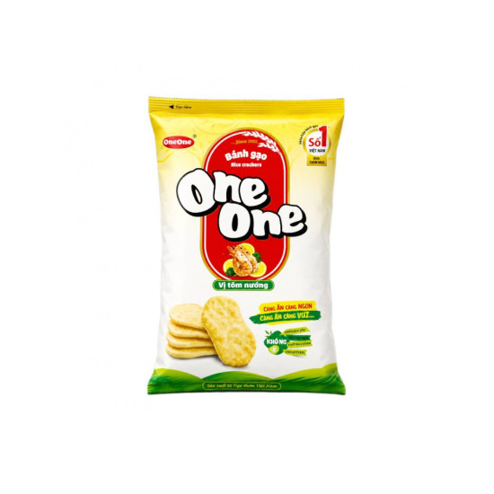 One One Banh Gao Vi Tom Nuong 150g