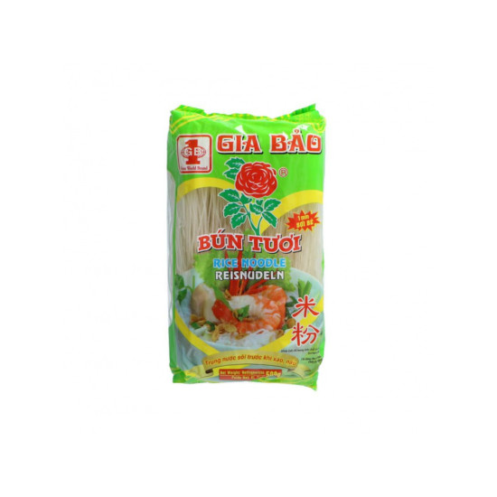 GIA BAO Rýžové Nudle Tenké 1mm (soi nho) 500g