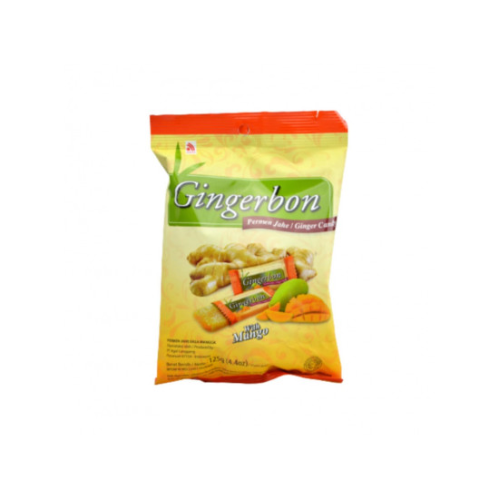 Gingerbon Ginger Mango Bonbons 125g Gingerbon Ginger Mango Bonbons 125g