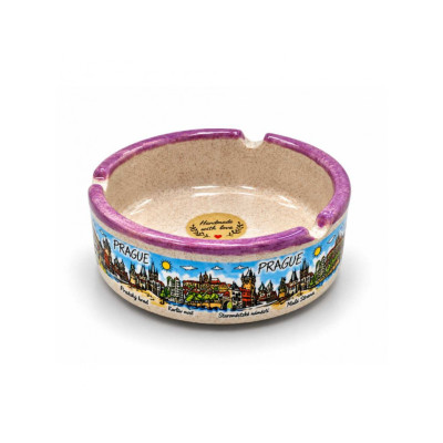 Ashtray Prague 10cm 91035 HM Ashtray Prague 10cm 91035 HM