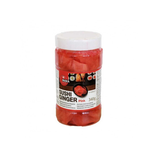 Inaka Sushi Ginger (Bottled) - Pink 340g