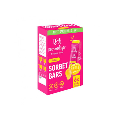 Popsmalaya Sorbet Mango (6 x 45ml) 270ml
