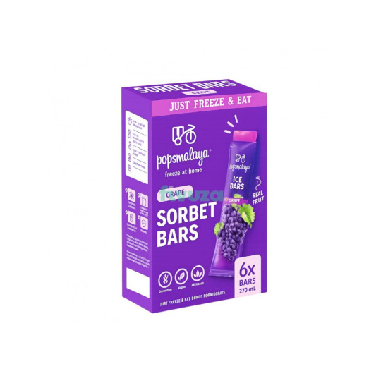 Popsmalaya Sorbet Grape (6 x 45ml) 270ml