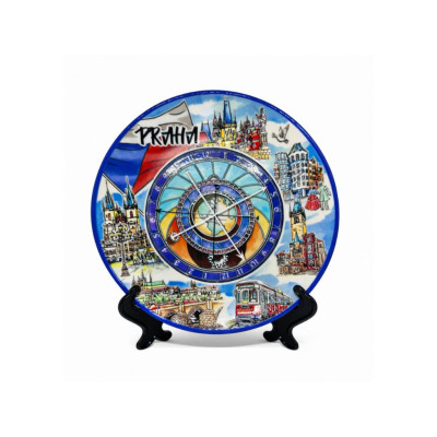 Plate Prague Big 18cm CQ067