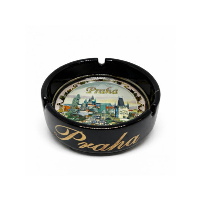 Ashtray Prague 10cm CQ079
