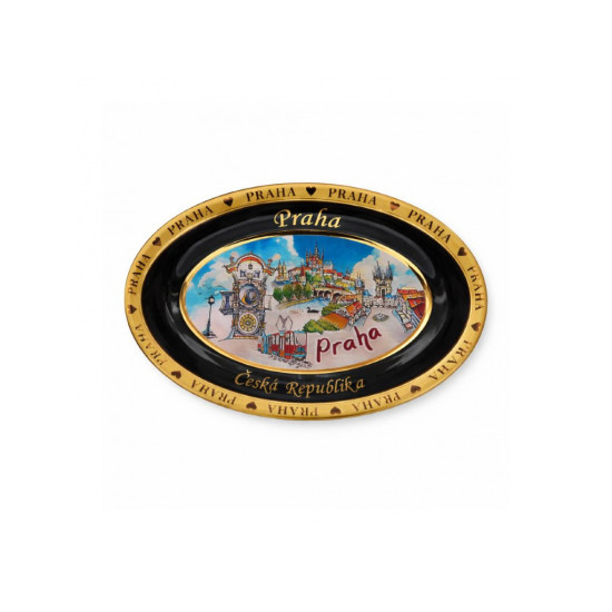 Plate Prague Big 02 13*18cm