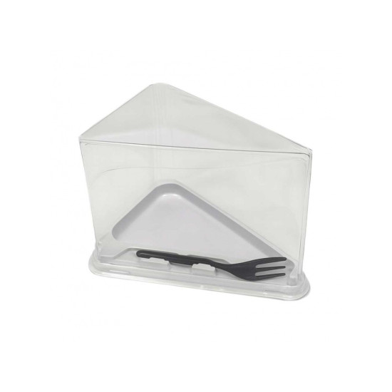 Hop nhua + nap tam giac  15.6*11.5*10cm (50ks)