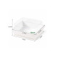 Hop dung khay giay nap nhua 13.5*12.5*6.5cm (50ks)
